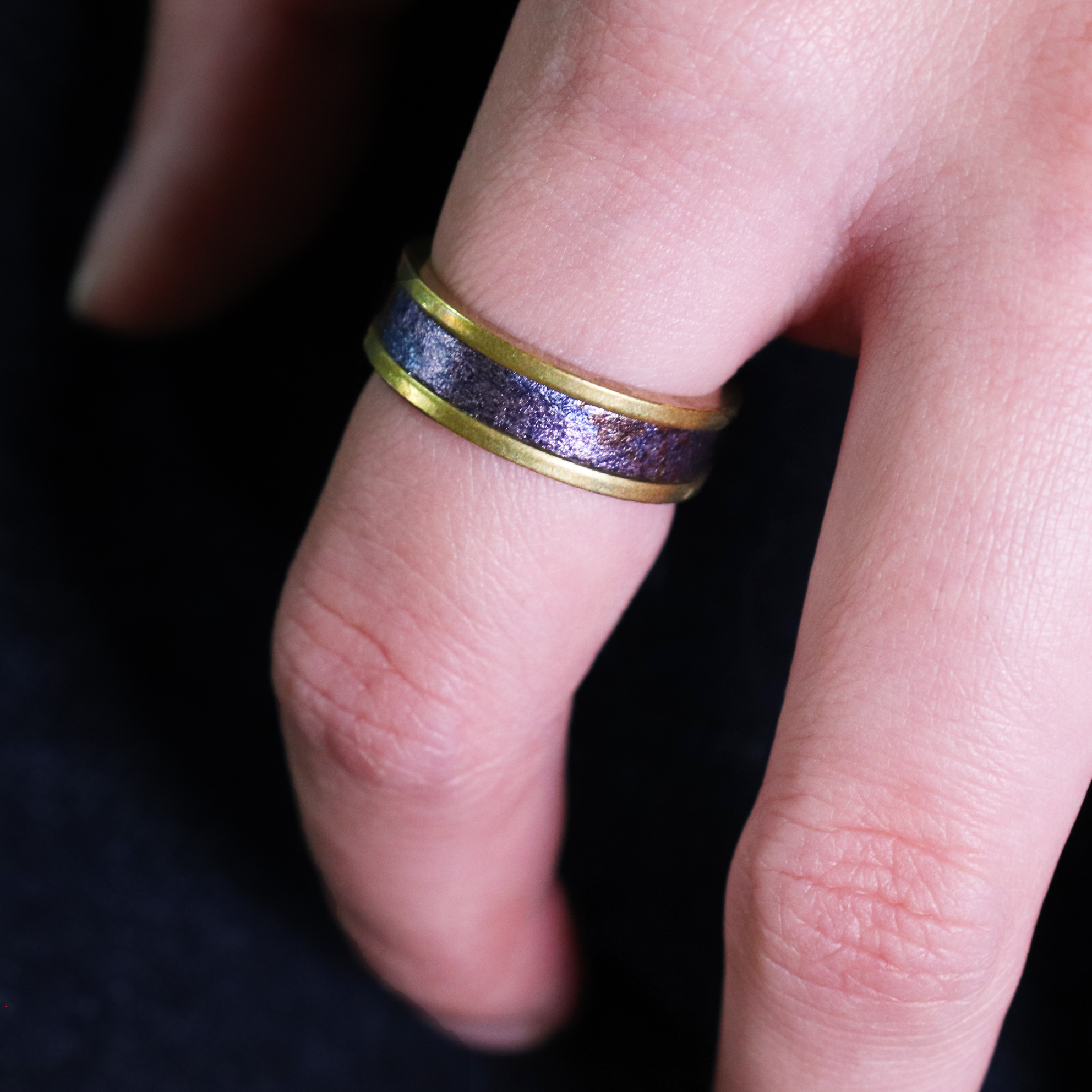 レザーリング(真鍮) 11号〜21号 調整可能