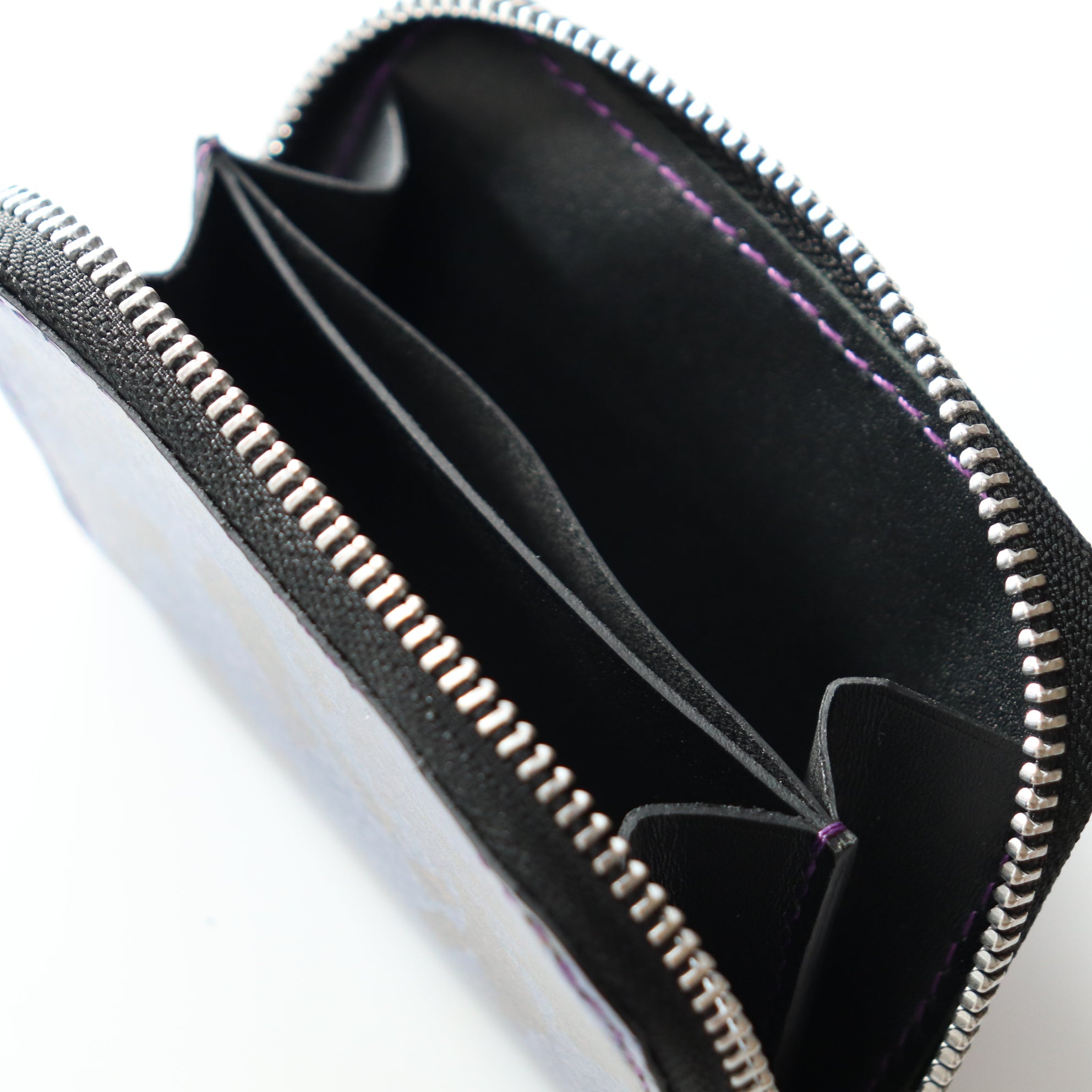 ラウンドファスナー ミニ財布