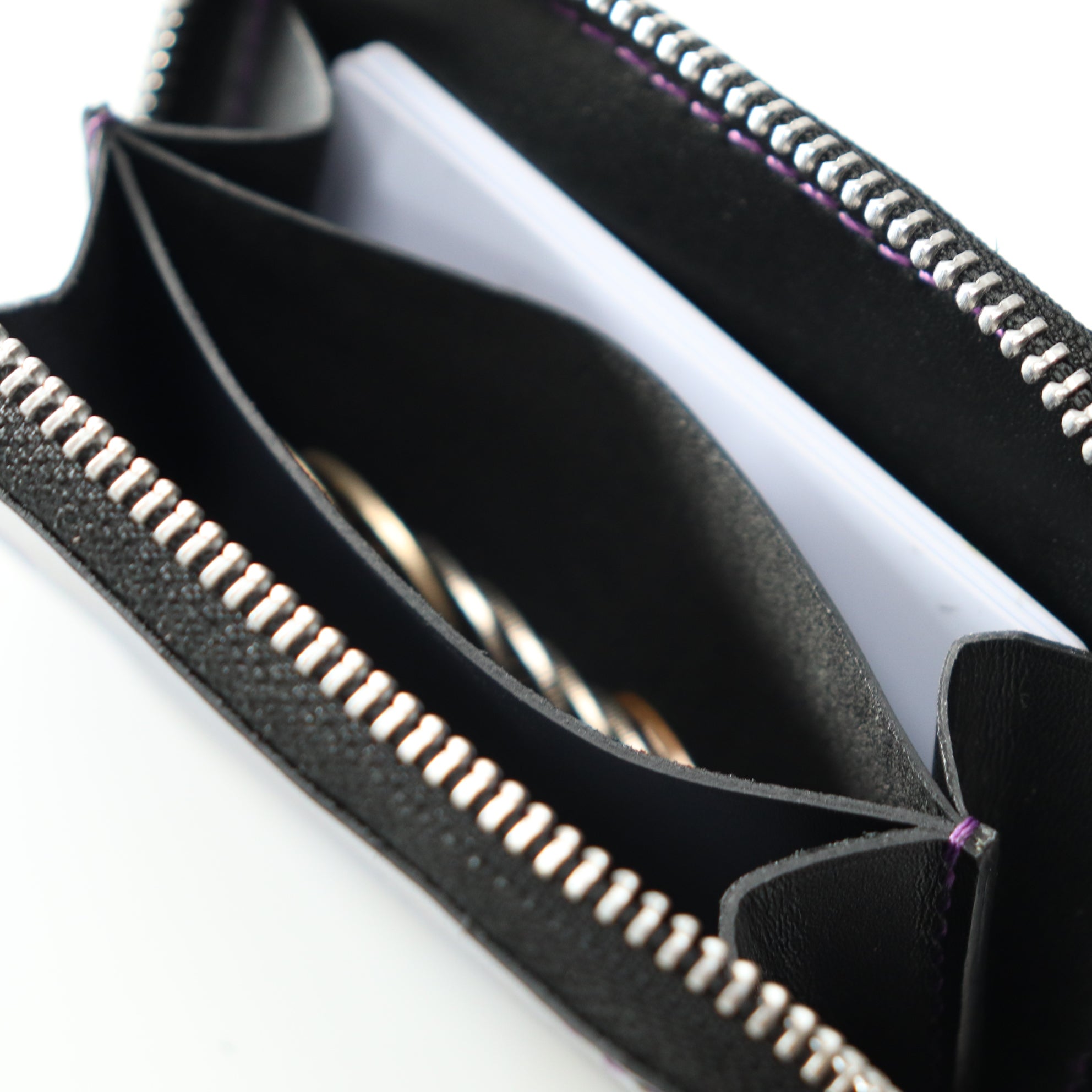 ラウンドファスナー ミニ財布